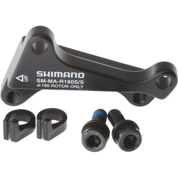 grande promotion Shimano IS/IS Adaptateur De Disque Arrière 180mm, Noir 1