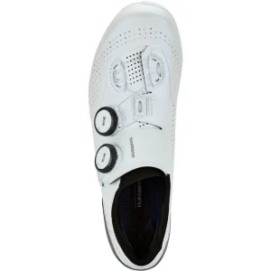 Shimano SH-RC9 S-Phyre Chaussures De Vélo Femme, Blanc Distributeur Officiel 7