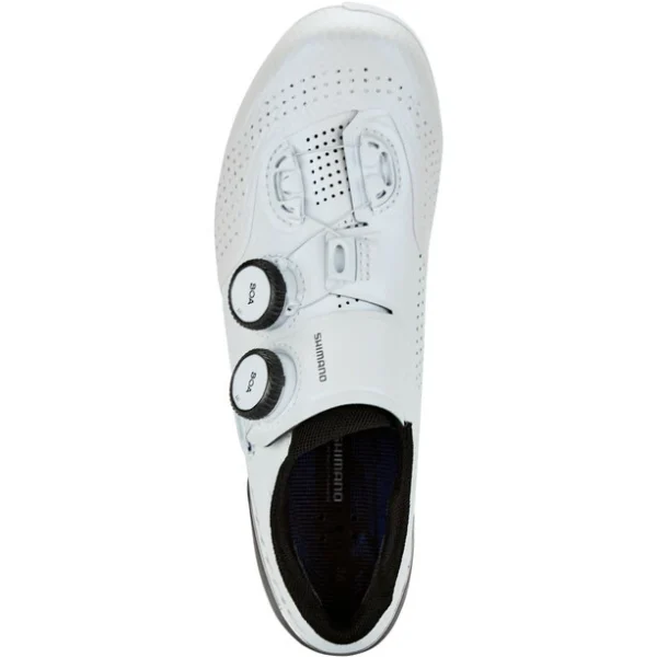 Shimano SH-RC9 S-Phyre Chaussures De Vélo Femme, Blanc Distributeur Officiel 3