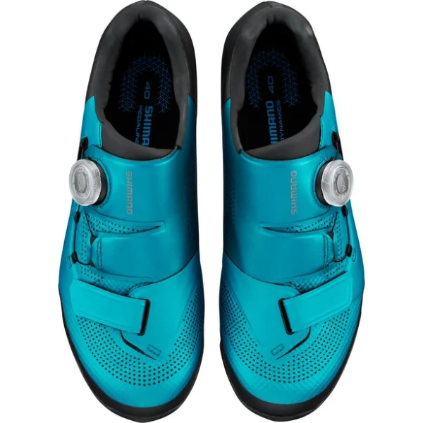 boutique en ligne Shimano SH-XC502 Chaussures Femme, Bleu Pétrole/noir 1