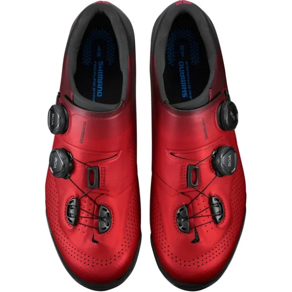 Shimano SH-XC702 Chaussures Large, Rouge/noir vente en ligne pas cher 1