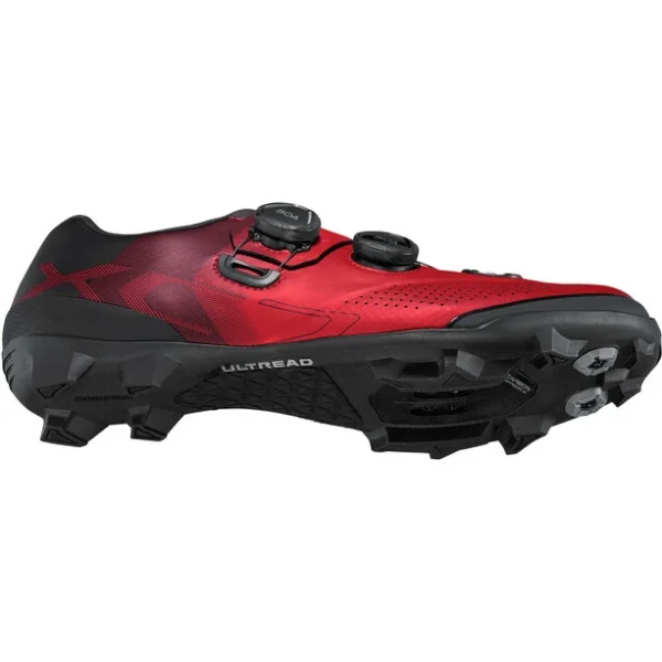 Shimano SH-XC702 Chaussures Large, Rouge/noir vente en ligne pas cher 4