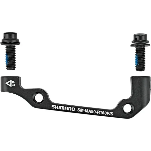 achetez pas cher Shimano SM-MA90 PM/IS Adaptateur Arrière 160mm, Noir 1