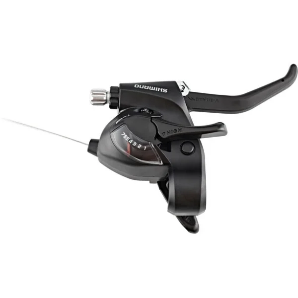 Shimano ST-EF41 Leviers De Frein / De Vitesse Droite 7 Vitesses, Noir dernière tendance 1