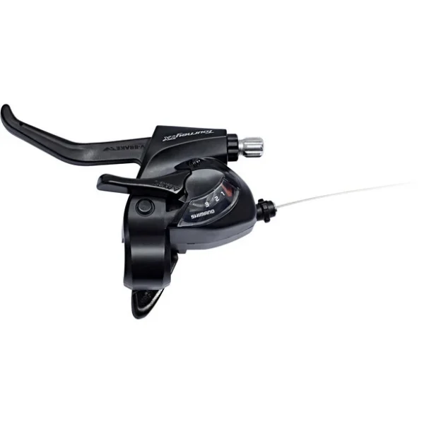 Shimano Tourney TX ST-TX800 Leviers De Frein / De Vitesse 3 Vitesses, Gauche, Noir grande marque pas cher 1