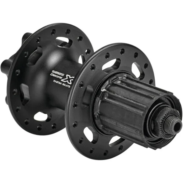 Shimano Deore XT FH-M756 Moyeu Arrière 9/10 Vitesses 6 Boulons Axe Traversant 168mm 135mm, Noir Top ventes 3